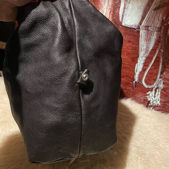 Roots XXL leather duffel bag - Picture 4 of 12